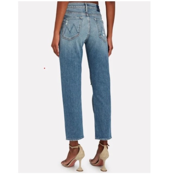 MOTHER THE TRICKSTER ANKLE CRYING ON HOLY GROUND HIGH RISE BUTTON FLY STRAIGHT - Picture 5 of 15